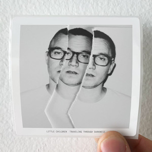 Little Children Traveling Through Darkness Album Cover Sticker Little Children Traveling Through Darkness Album Cover Sticker