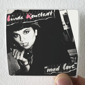 Linda Ronstadt Mad Love Album Cover Sticker
