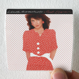 Linda Ronstadt Get Closer Album Cover Sticker Linda Ronstadt Get Closer Album Cover Sticker