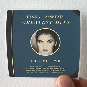 Linda Ronstadt Greatest Hits Volume 2 Album Cover Sticker Linda Ronstadt Greatest Hits Volume 2 Album Cover Sticker