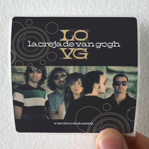 La Oreja de Van Gogh A Las Cinco En El Astoria Album Cover Sticker