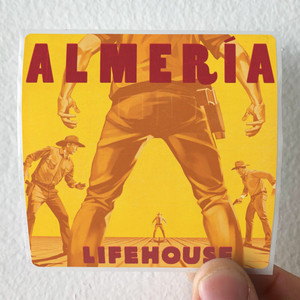 Lifehouse Almera 1 Album Cover Sticker Lifehouse Almera 1 Album Cover Sticker