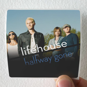 Lifehouse Halfway Gone Album Cover Sticker