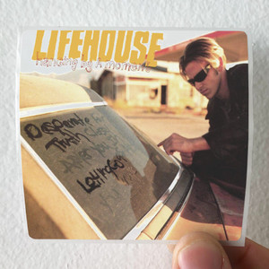 Lifehouse Hanging By A Moment Album Cover Sticker Lifehouse Hanging By A Moment Album Cover Sticker