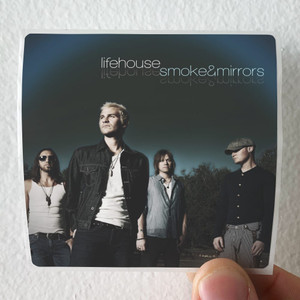 Lifehouse Smoke Mirrors Album Cover Sticker