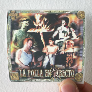 La Polla Records En Tu Recto Album Cover Sticker La Polla Records En Tu Recto Album Cover Sticker