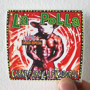 La Polla Records Carne Para La Picadora Album Cover Sticker La Polla Records Carne Para La Picadora Album Cover Sticker