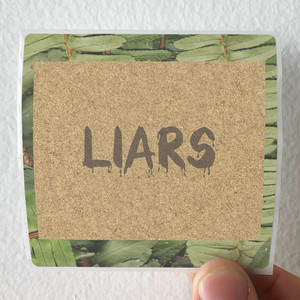 Liars Tfcf Album Cover Sticker Liars Tfcf Album Cover Sticker