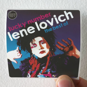 Lene Lovich Lucky Number The Best Of Lene Lovich Album Cover Sticker