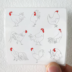 lostage Context Album Cover Sticker