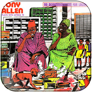 Tony Allen No Accommodation For Lagos Album Cover Sticker Album Cover Sticker