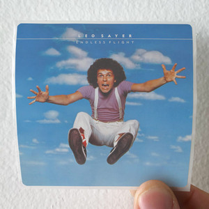 Leo Sayer Endless Flight Album Cover Sticker Leo Sayer Endless Flight Album Cover Sticker