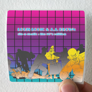 Louis Logic Sin A Matic 1 Album Cover Sticker