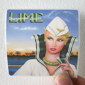 Lime Unexpected Lovers 1 Album Cover Sticker