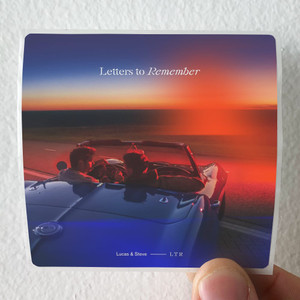 Lucas and Steve Letters To Remember Album Cover Sticker