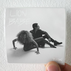 Lion Babe Begin Album Cover Sticker