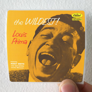 Louis Prima The Wildest Album Cover Sticker Louis Prima The Wildest Album Cover Sticker