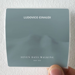 Ludovico Einaudi Seven Days Walking Day 6 Album Cover Sticker