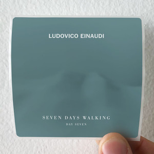 Ludovico Einaudi Seven Days Walking Day 7 Album Cover Sticker
