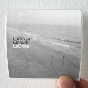 Ludovico Einaudi Le Onde 1 Album Cover Sticker Ludovico Einaudi Le Onde 1 Album Cover Sticker