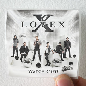 Lovex Watch Out Album Cover Sticker Lovex Watch Out Album Cover Sticker