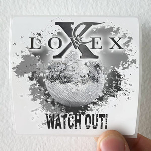 Lovex Watch Out 1 Album Cover Sticker