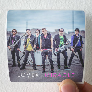Lovex Miracle Album Cover Sticker