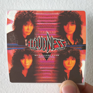 Loudness Hurricane Eyes Album Cover Sticker Loudness Hurricane Eyes Album Cover Sticker