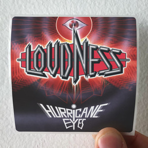 Loudness Hurricane Eyes 1 Album Cover Sticker