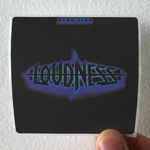 Loudness 8186 Live Album Cover Sticker