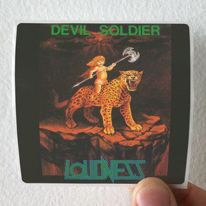 Loudness Devil Soldier 1 Album Cover Sticker