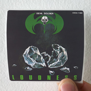 Loudness Devil Soldier 2 Album Cover Sticker
