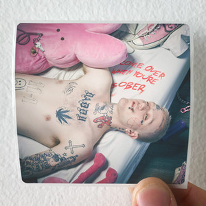 LiL PEEP Come Over When Youre Sober Pt 1 Album Cover Sticker