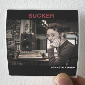 Leo Moracchioli Sucker Metal Version Album Cover Sticker