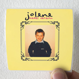 Leo Moracchioli Jolene Metal Version Album Cover Sticker
