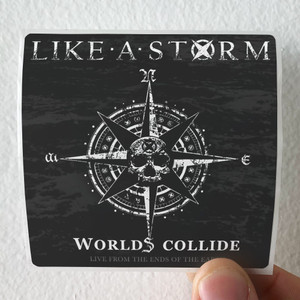 Like A Storm Worlds Collide Live From The Ends Of The Earth Album Cover Sticker