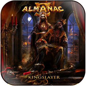 Almanac Kingslayer Album Cover Sticker Album Cover Sticker