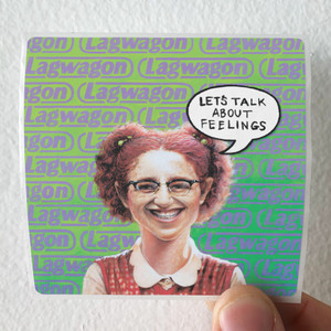 Lagwagon Lets Talk About Feelings 1 Album Cover Sticker Lagwagon Lets Talk About Feelings 1 Album Cover Sticker