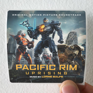 Lorne Balfe Pacific Rim Uprising Album Cover Sticker