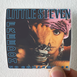 Little Steven Freedom No Compromise Album Cover Sticker Little Steven Freedom No Compromise Album Cover Sticker
