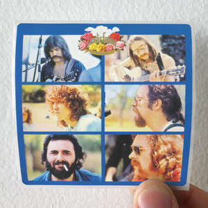Lindisfarne Happy Daze Album Cover Sticker
