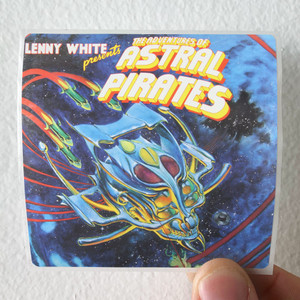 Lenny White The Adventures Of Astral Pirates Album Cover Sticker