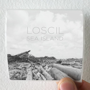 Loscil Sea Island Album Cover Sticker Loscil Sea Island Album Cover Sticker