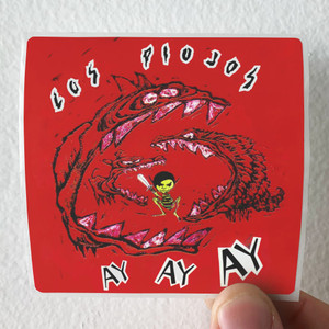 Los Piojos Ay Ay Ay Album Cover Sticker Los Piojos Ay Ay Ay Album Cover Sticker