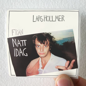 Lars Hollmer Frn Natt Idag Album Cover Sticker