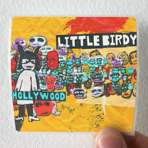 Little Birdy Hollywood Album Cover Sticker