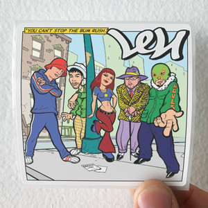LEN You Cant Stop The Bum Rush Album Cover Sticker LEN You Cant Stop The Bum Rush Album Cover Sticker