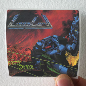 Liege Lord Master Control Album Cover Sticker