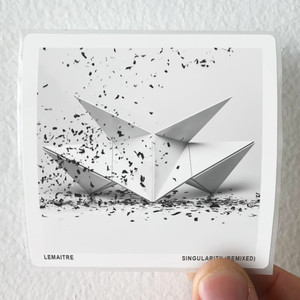 Lemaitre Singularity Remixed Album Cover Sticker Lemaitre Singularity Remixed Album Cover Sticker