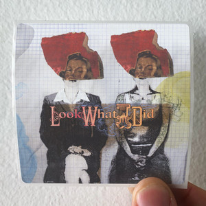 Look What I Did Minuteman For The Moment 1 Album Cover Sticker Look What I Did Minuteman For The Moment 1 Album Cover Sticker